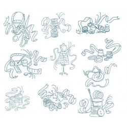 Stickserie - Decorative Sewing